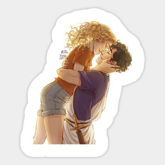 Percabeth reunion Sticker by ritta1310